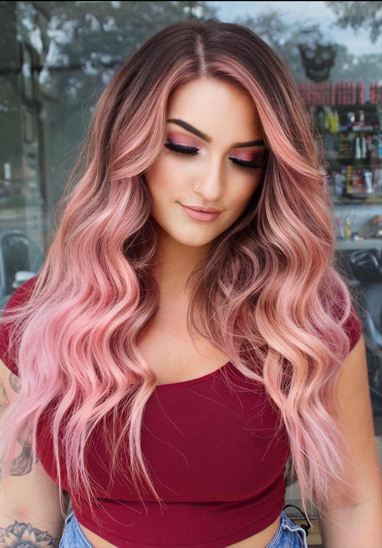 Fabulous red hair color for Fall hair color inspiration