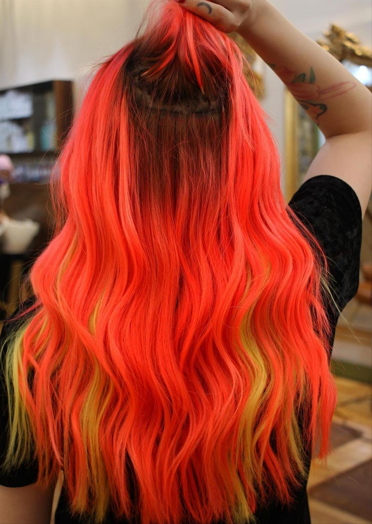 Fabulous red hair color for Fall hair color inspiration