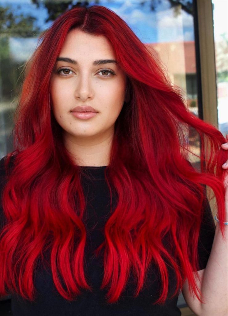 33 Fabulous red hair color for Fall hair color inspiration