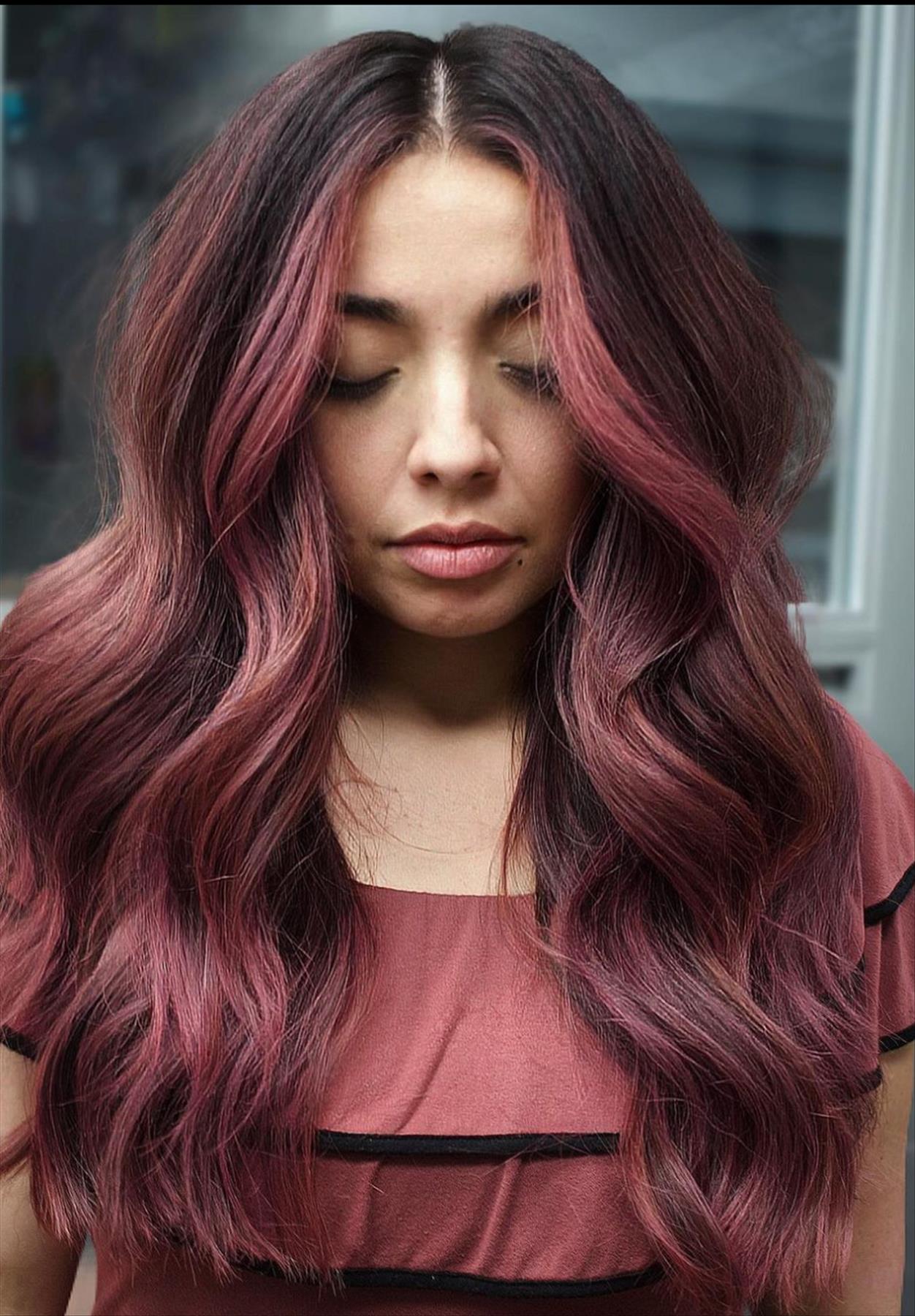 Fabulous red hair color for Fall hair color inspiration