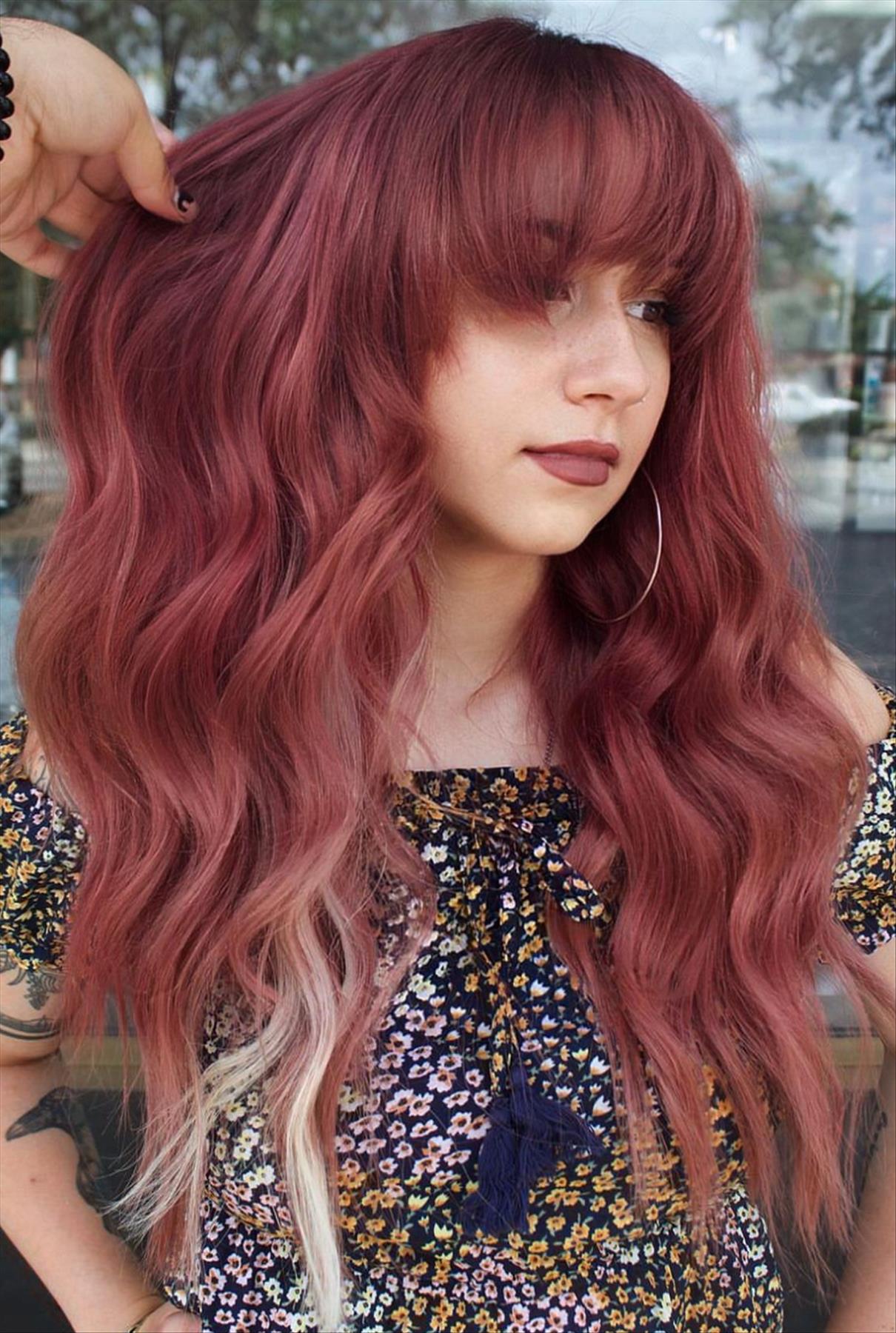 Fabulous red hair color for Fall hair color inspiration