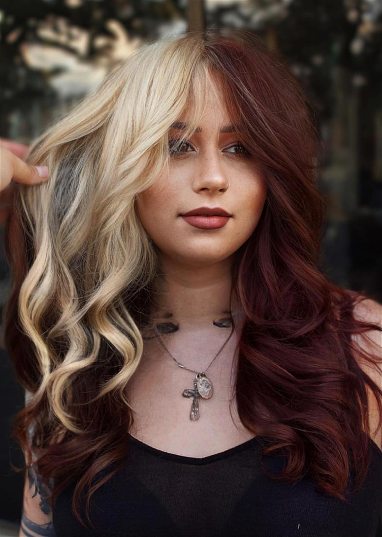 Fabulous red hair color for Fall hair color inspiration