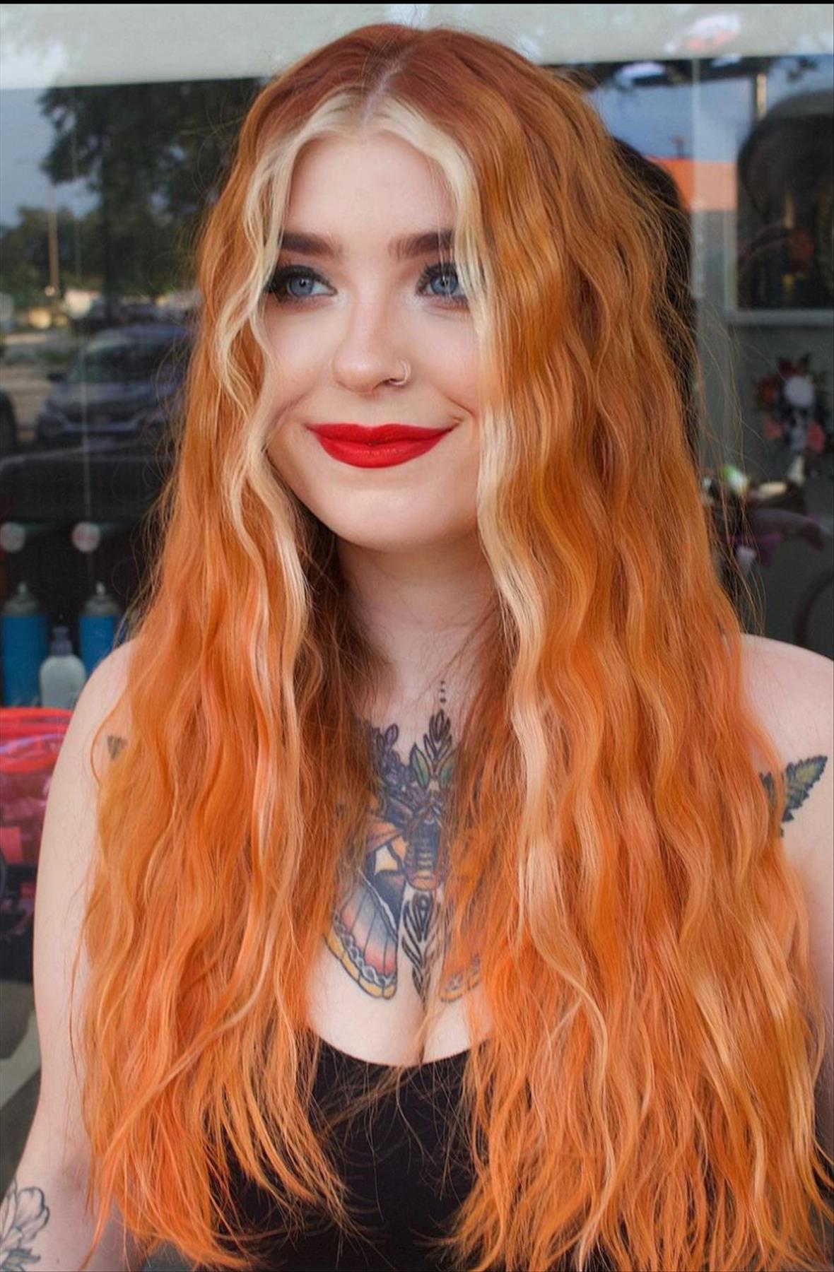 Fabulous red hair color for Fall hair color inspiration