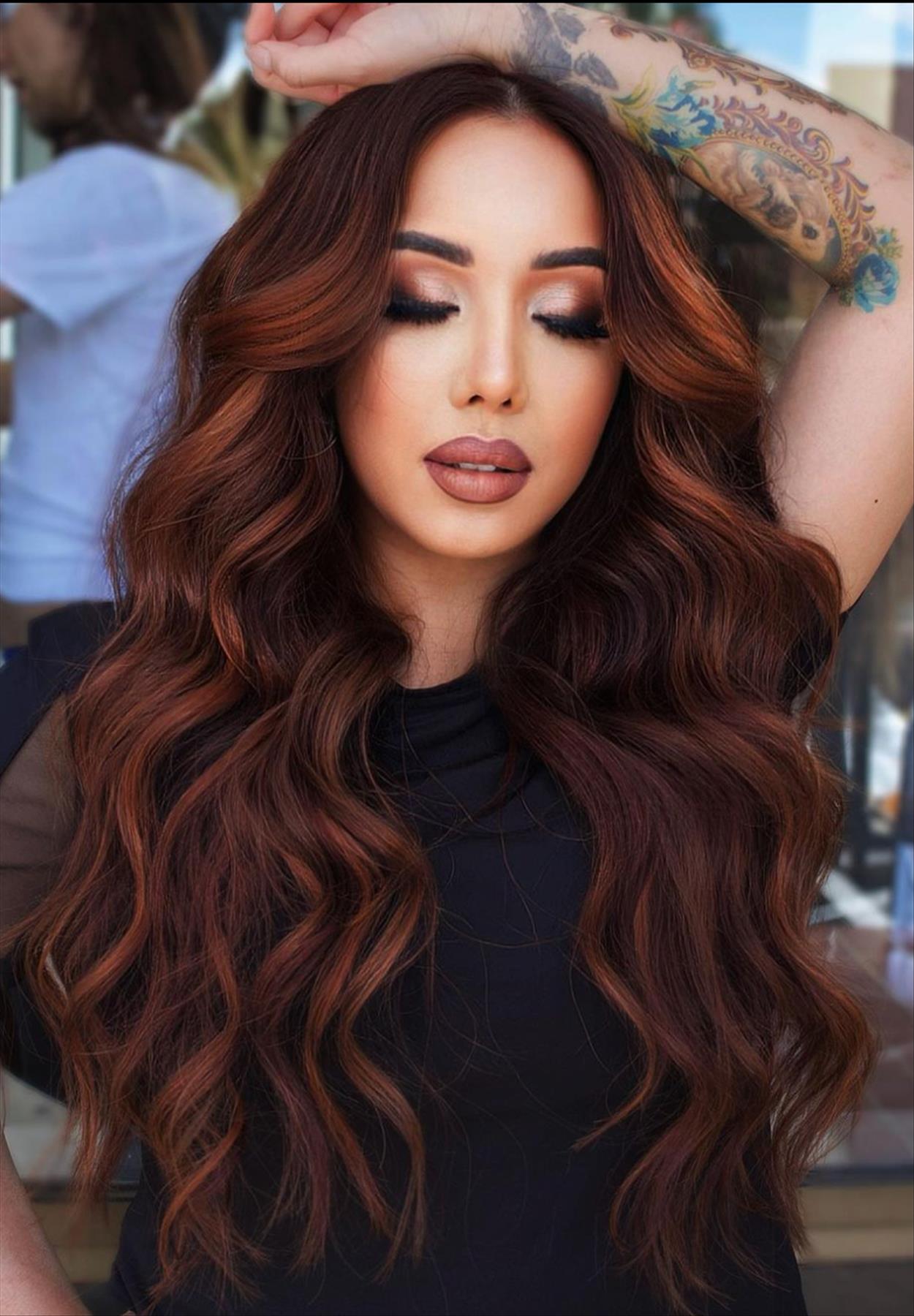 Fabulous red hair color for Fall hair color inspiration