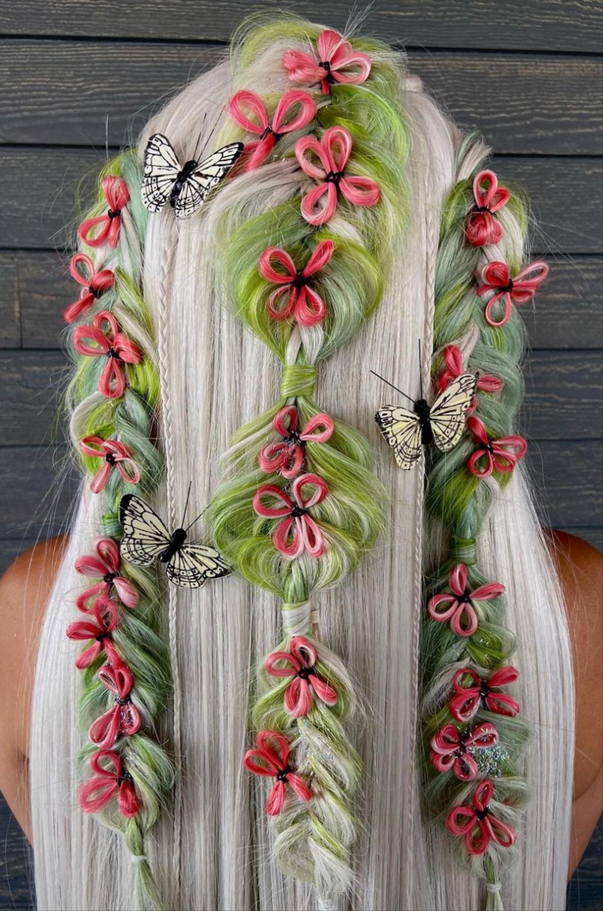 Cool Christmas hairstyles design