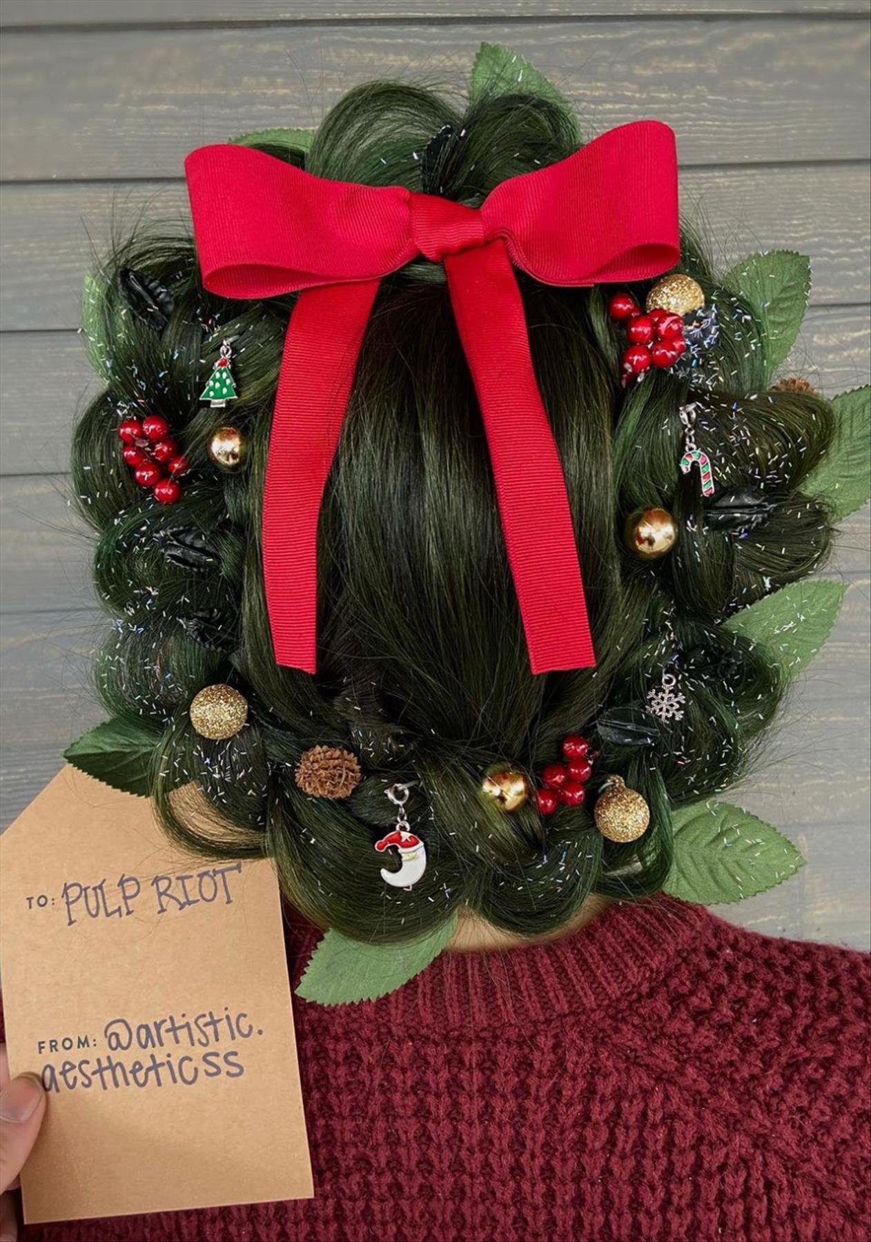 Cool Christmas hairstyles design