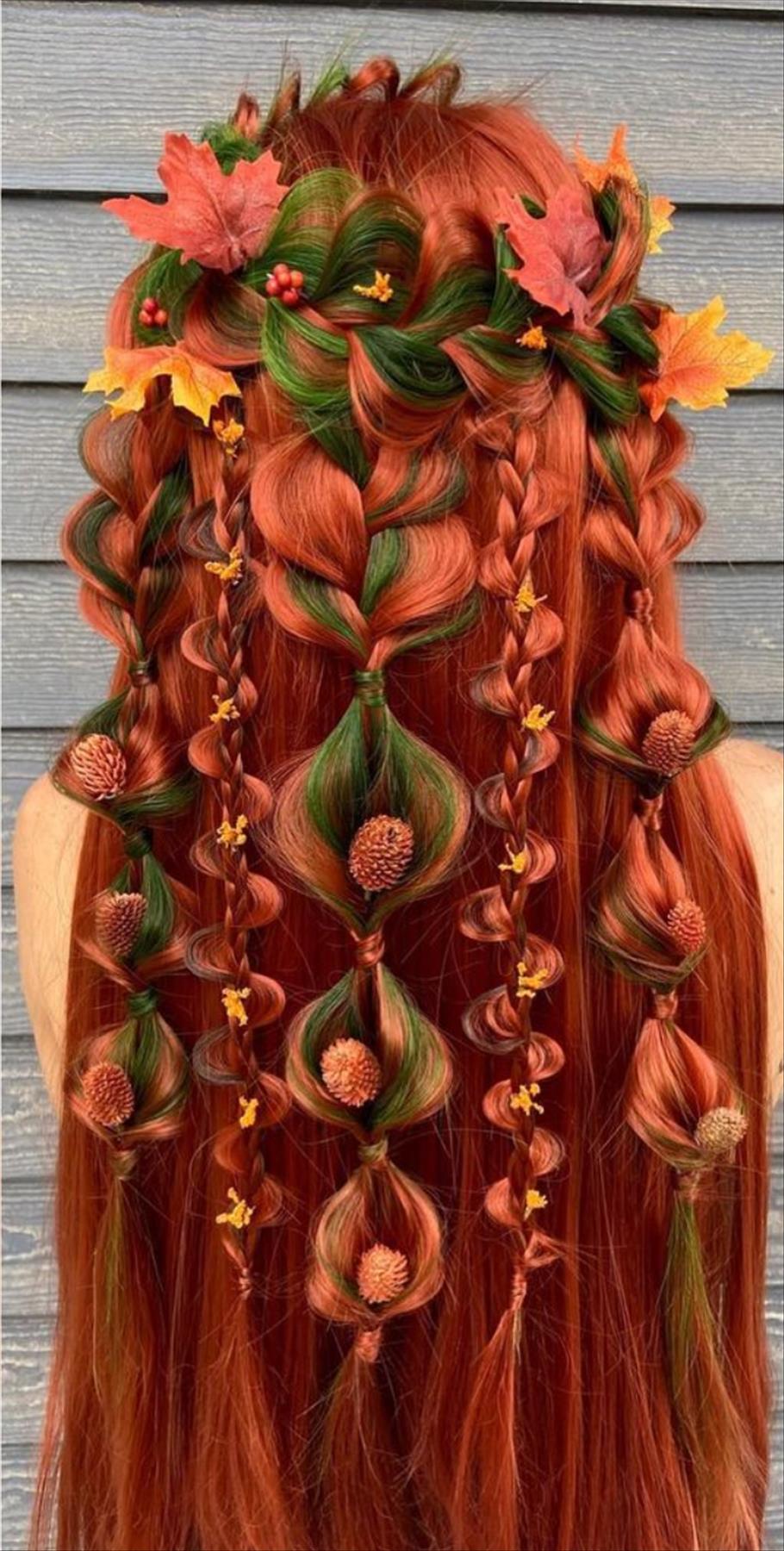 Cool Christmas hairstyles design