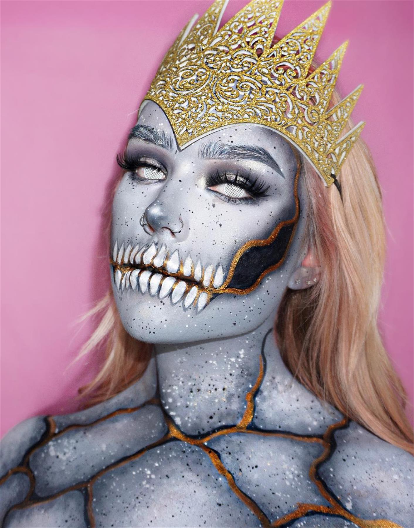 Cool Halloween makeup looks trending this year