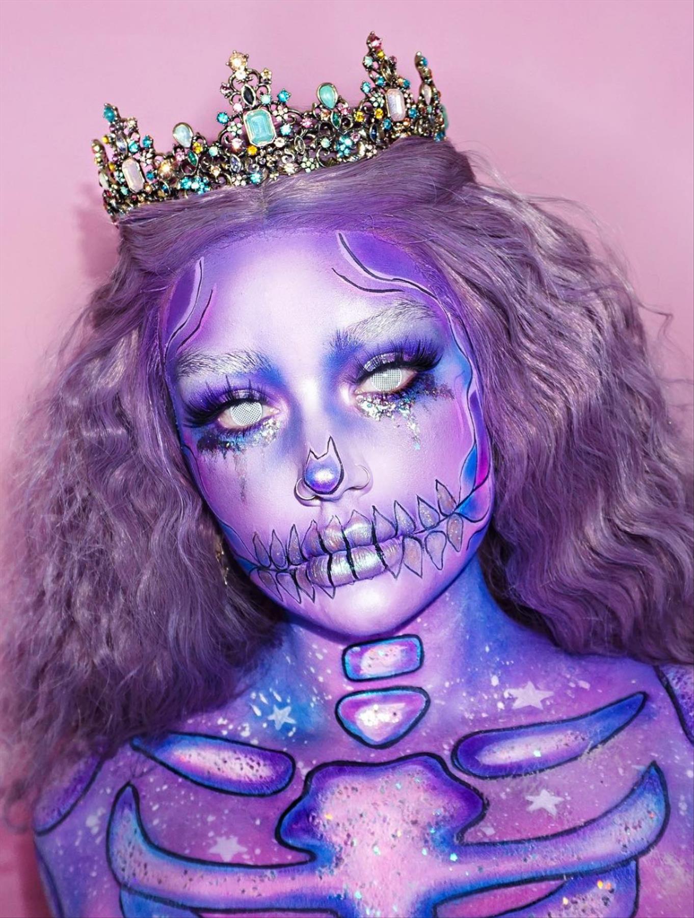 Cool Halloween makeup looks trending this year