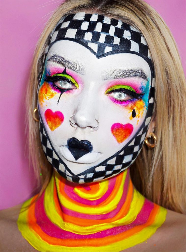 60+ Cool Halloween makeup looks trending this year - Mycozylive.com