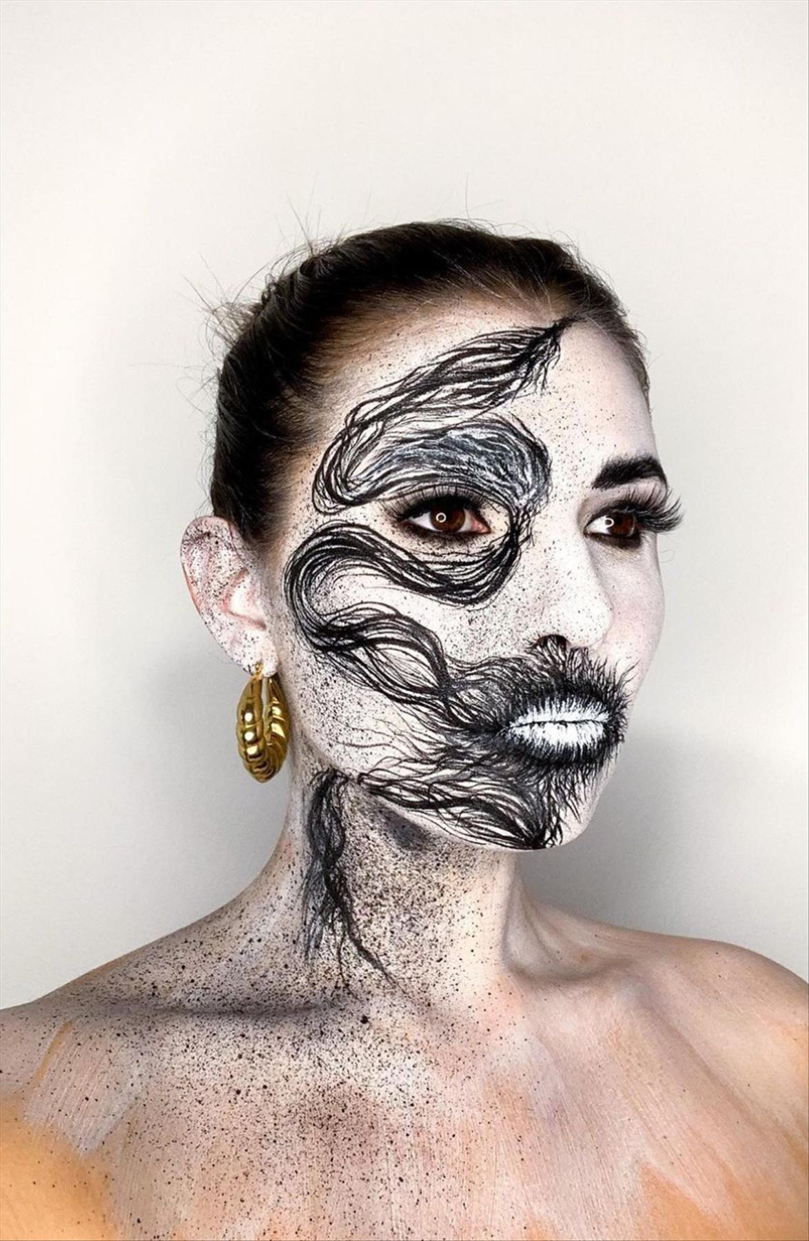 Cool Halloween makeup looks trending this year