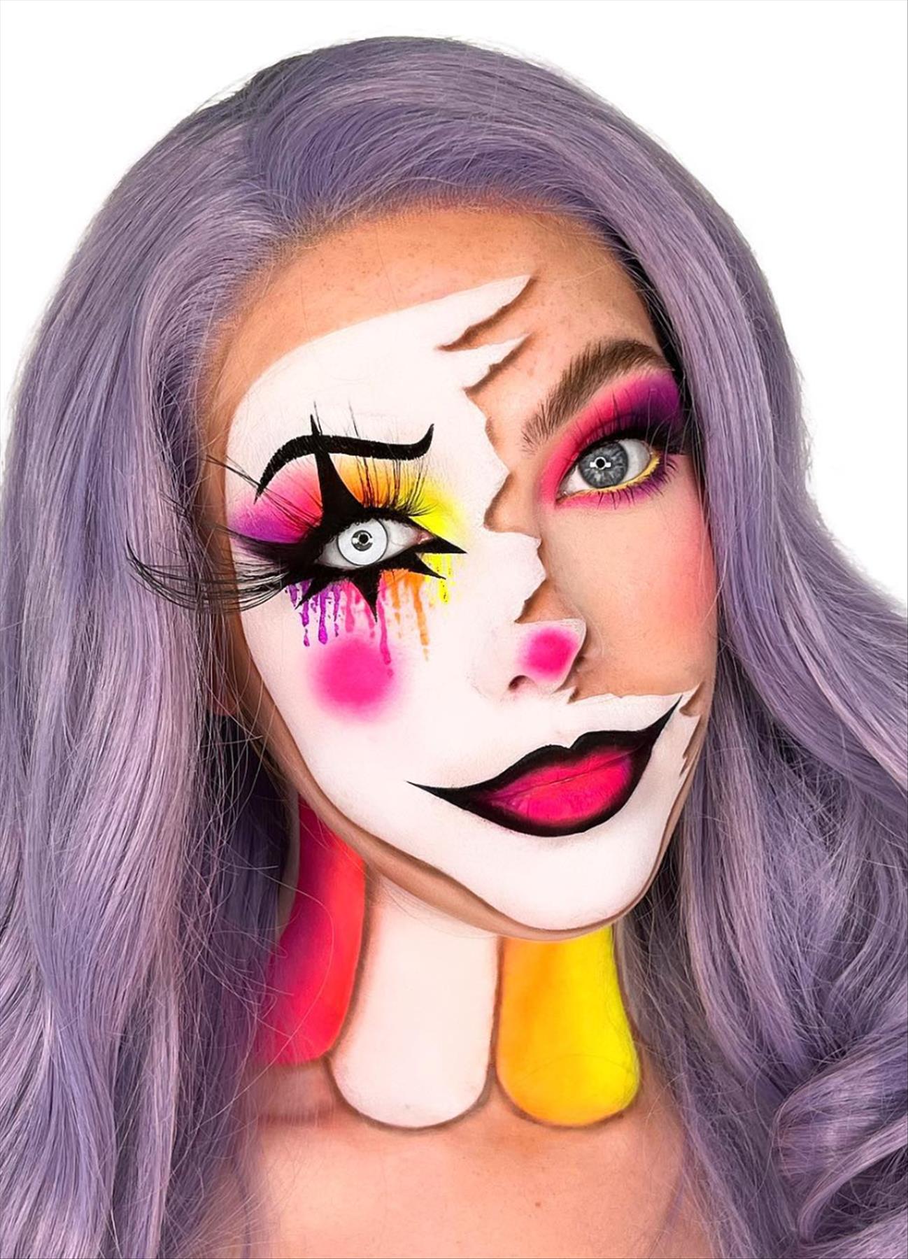 Cool Halloween makeup looks trending this year