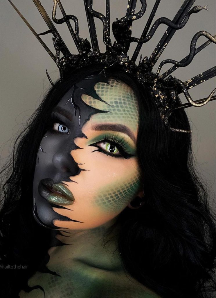 60+ Cool Halloween makeup looks trending this year