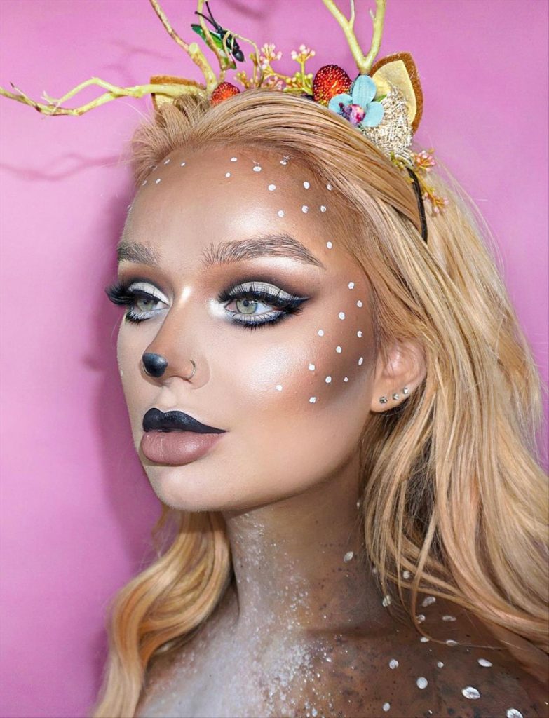 60+ Cool Halloween makeup looks trending this year