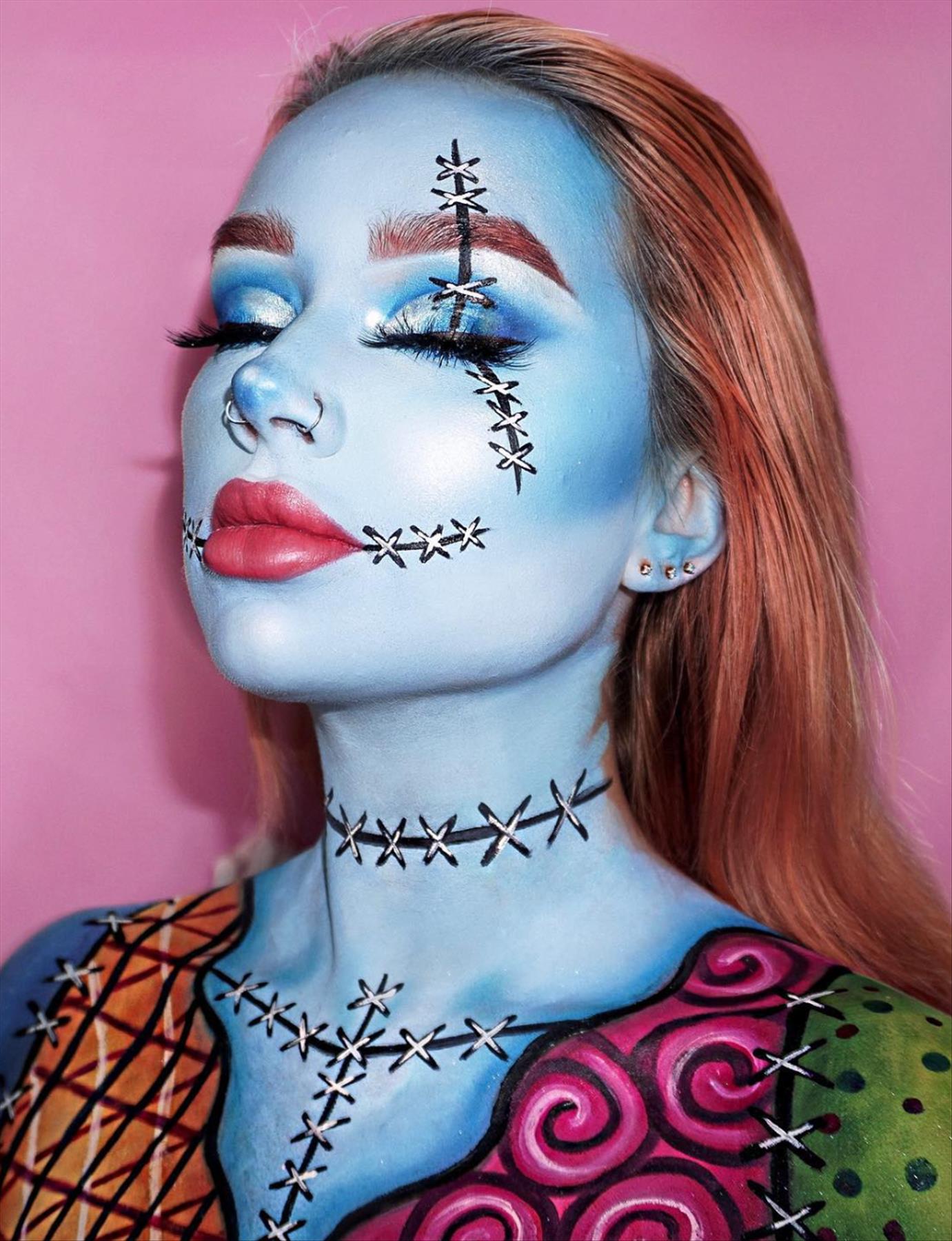 Cool Halloween makeup looks trending this year