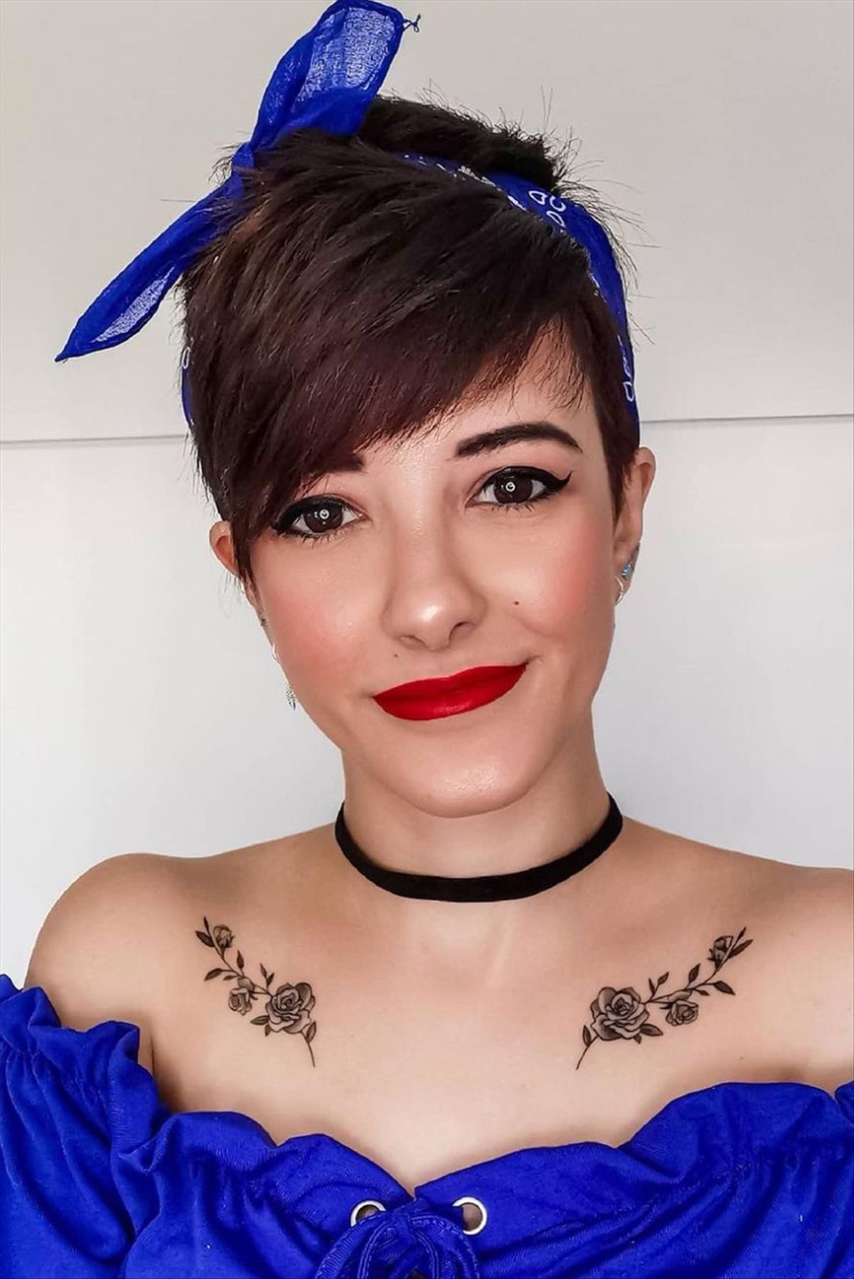 Trendy short pixie haircuts for women 