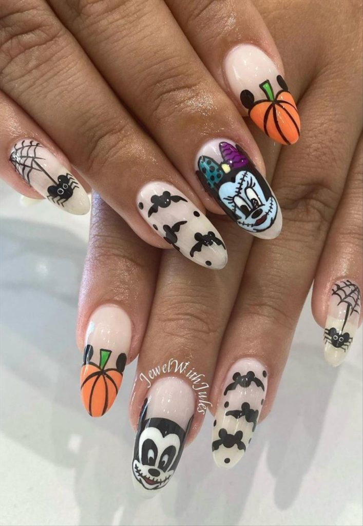 40 Cool Short Halloween Nails Design And Inspiration To Try Now