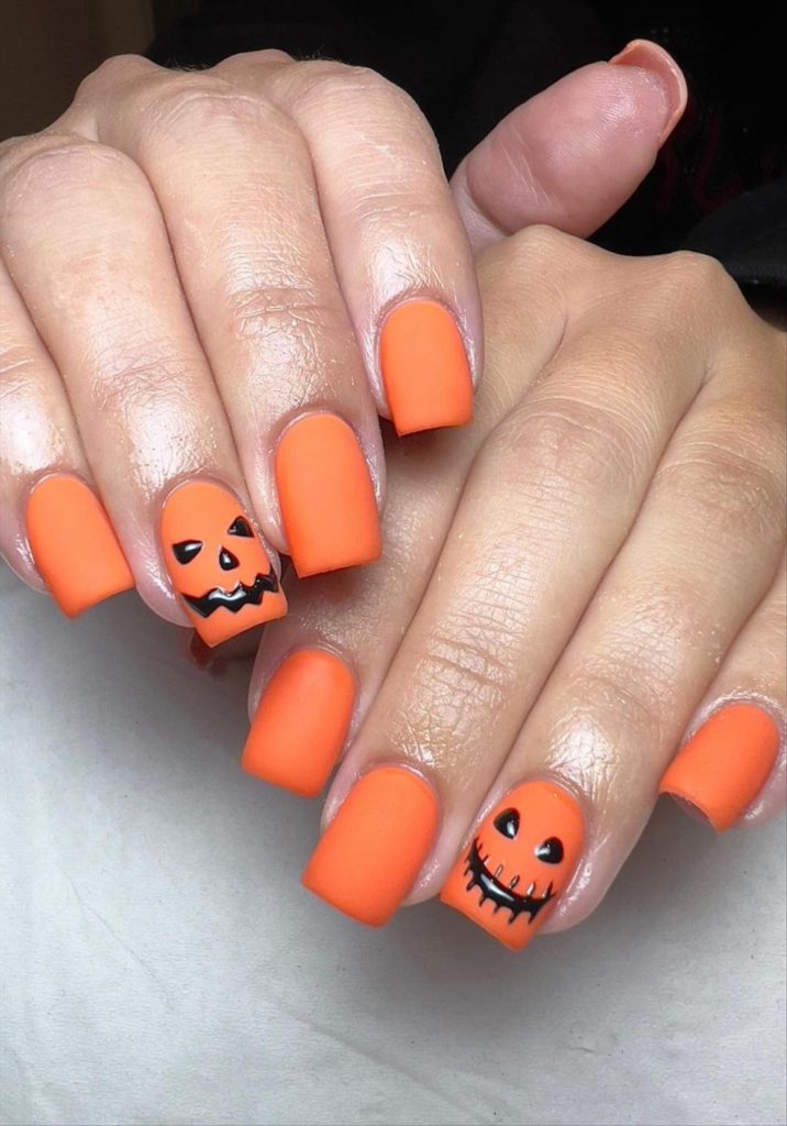 cool short halloween nails art and inspiration in 2022