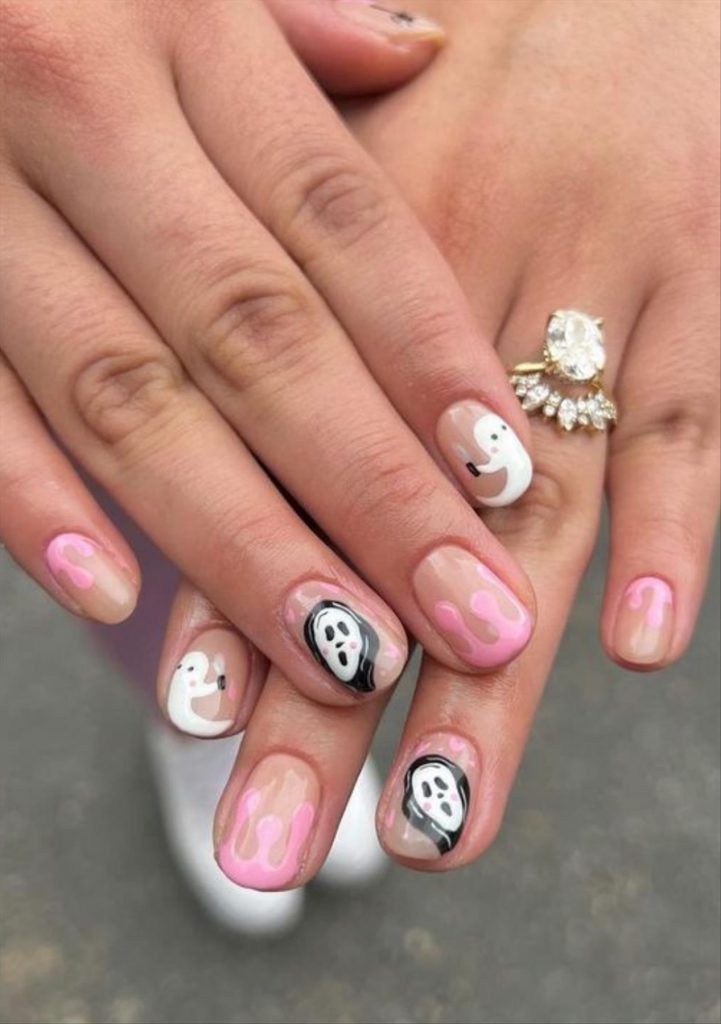 cool short halloween nails art and inspiration in 2022