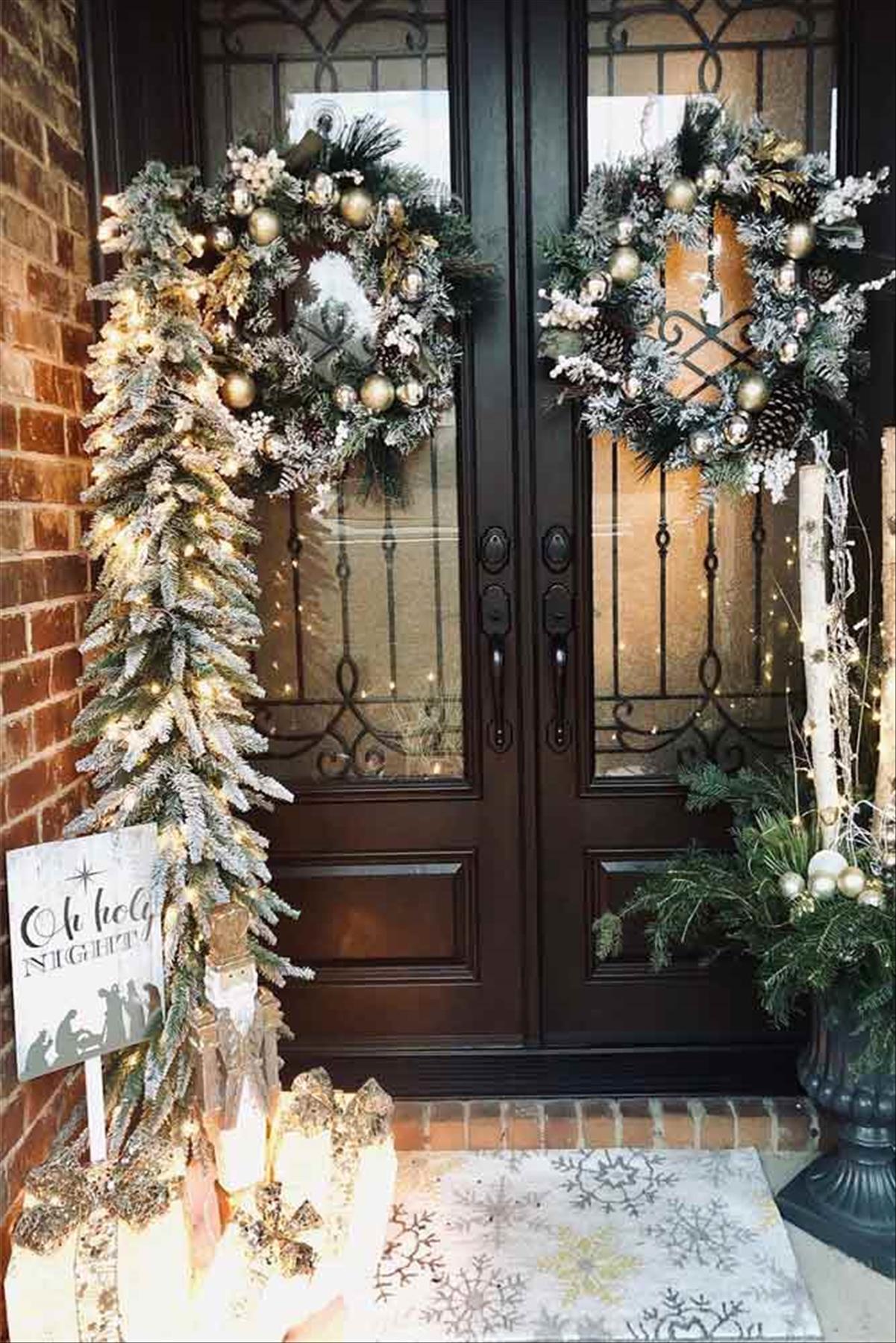 Christmas Front Porch Decorating Ideas