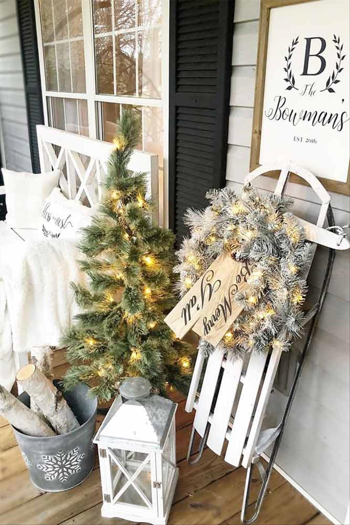 Christmas Front Porch Decorating Ideas