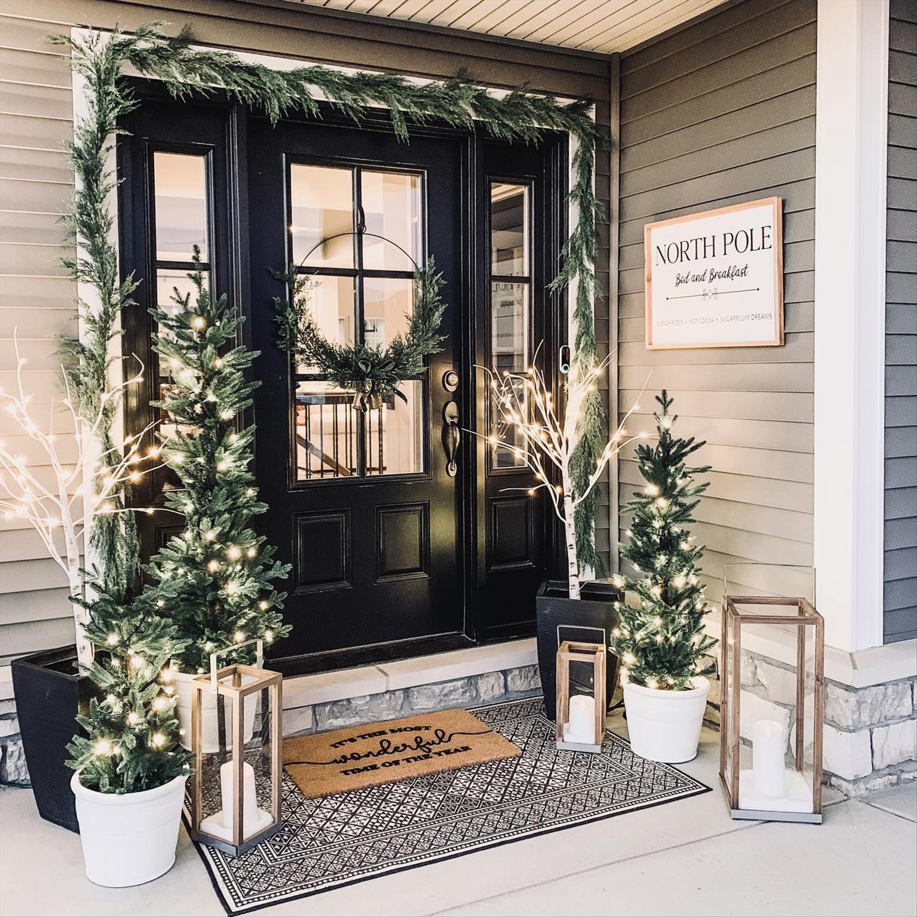 Christmas Front Porch Decorating Ideas