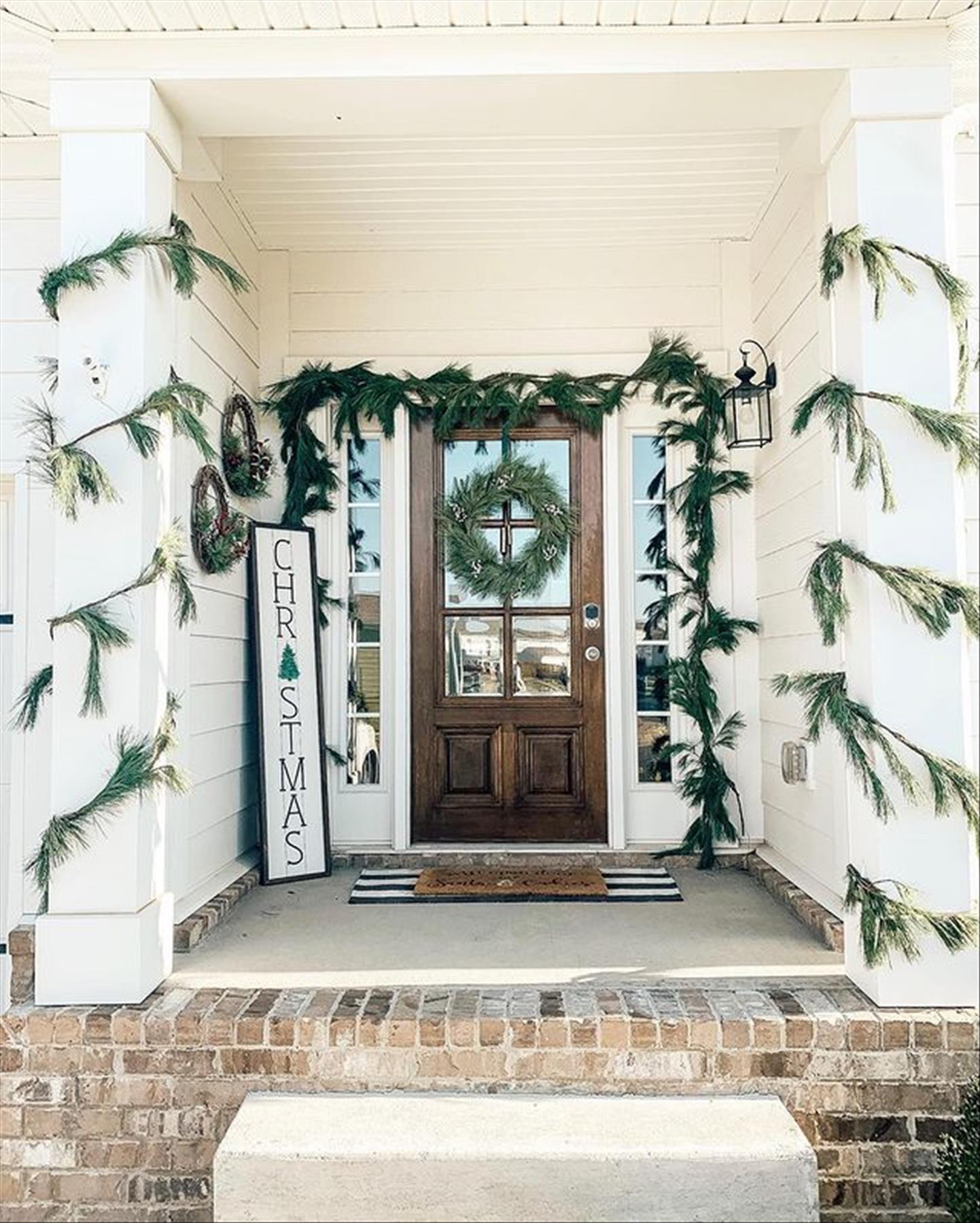 Christmas Front Porch Decorating Ideas