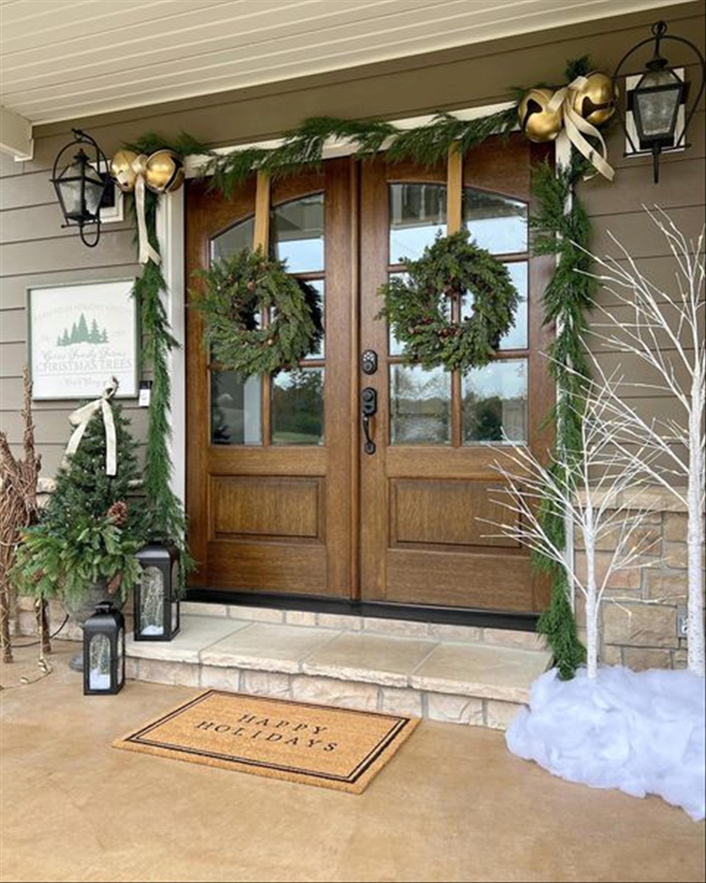 Christmas Front Porch Decorating Ideas