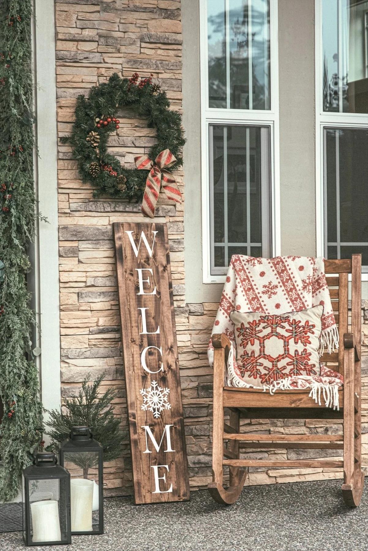 Christmas Front Porch Decorating Ideas