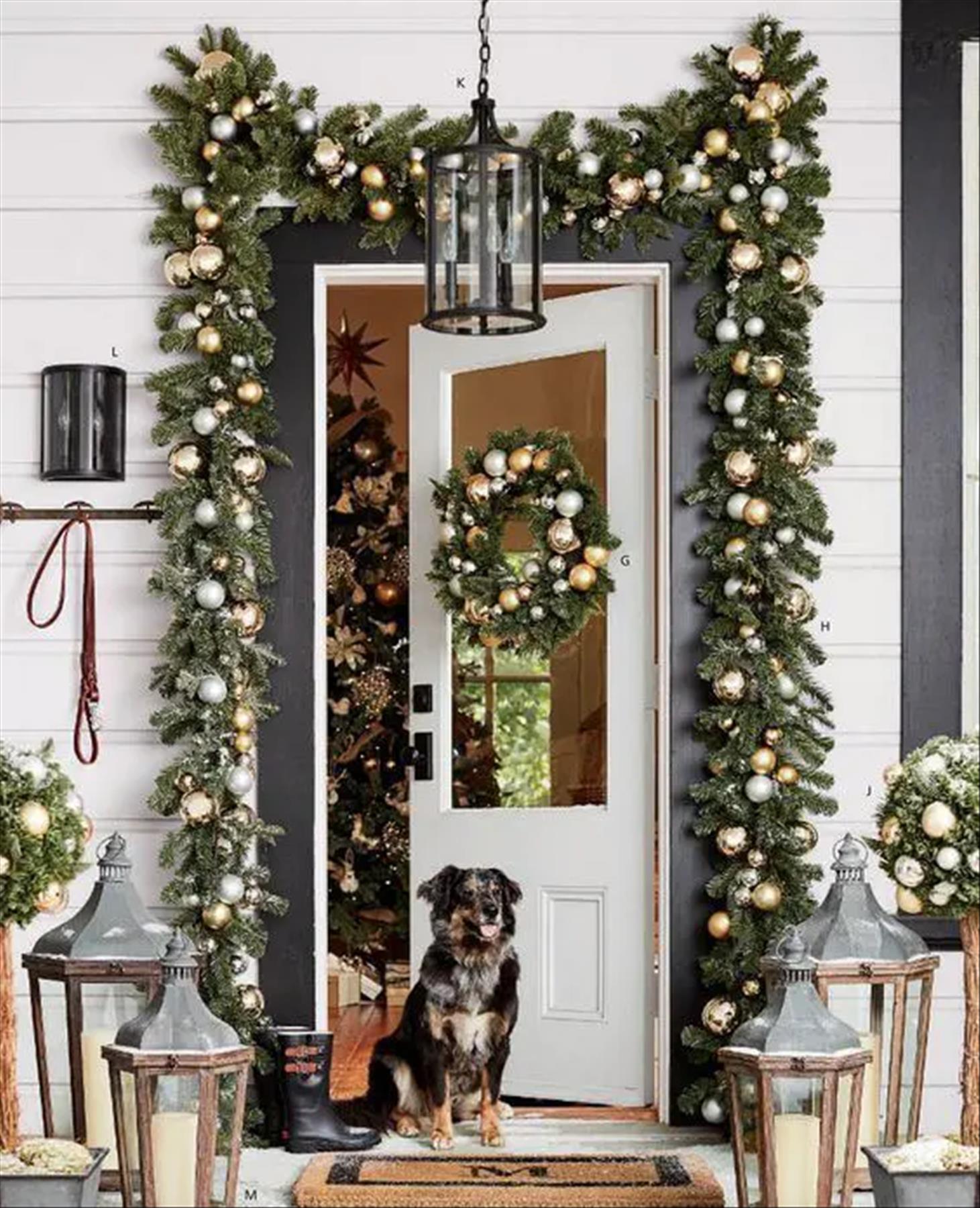 Christmas Front Porch Decorating Ideas