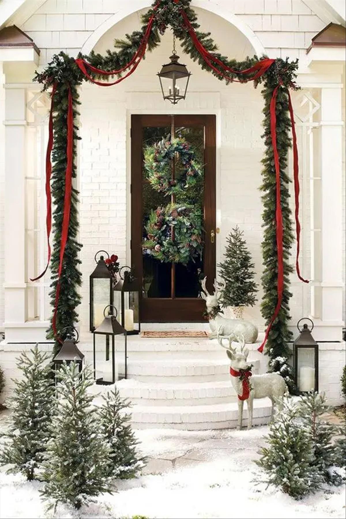 Christmas Front Porch Decorating Ideas