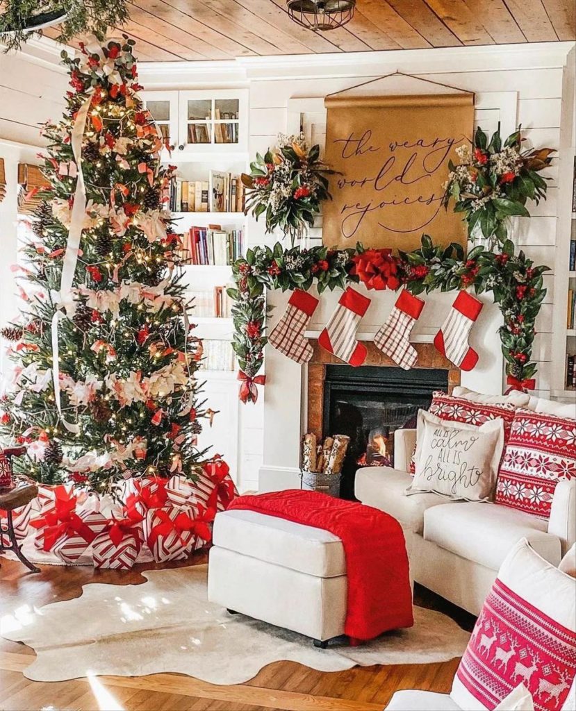 43 Merry Christmas decoration ideas to rock this Winter - Mycozylive.com