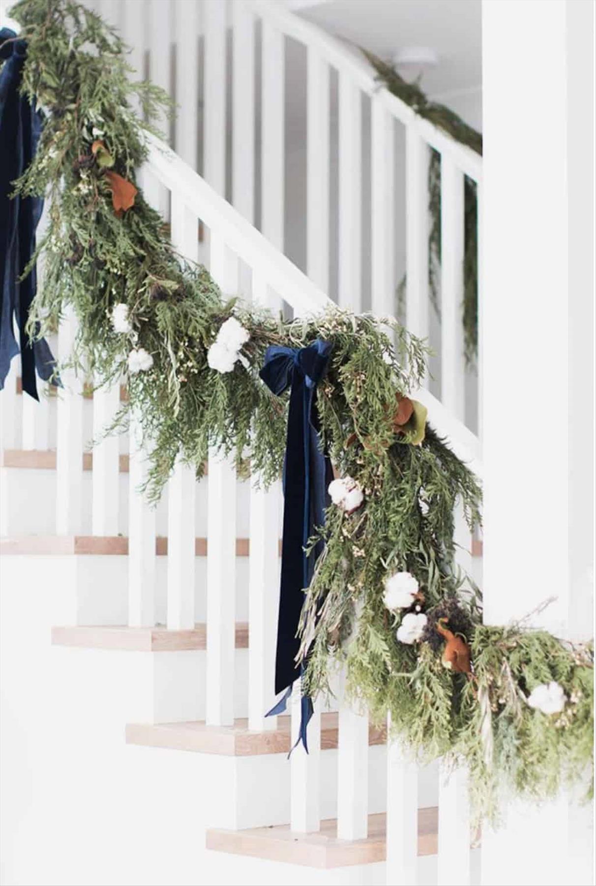 Spectacular Christmas garlands decor ideas