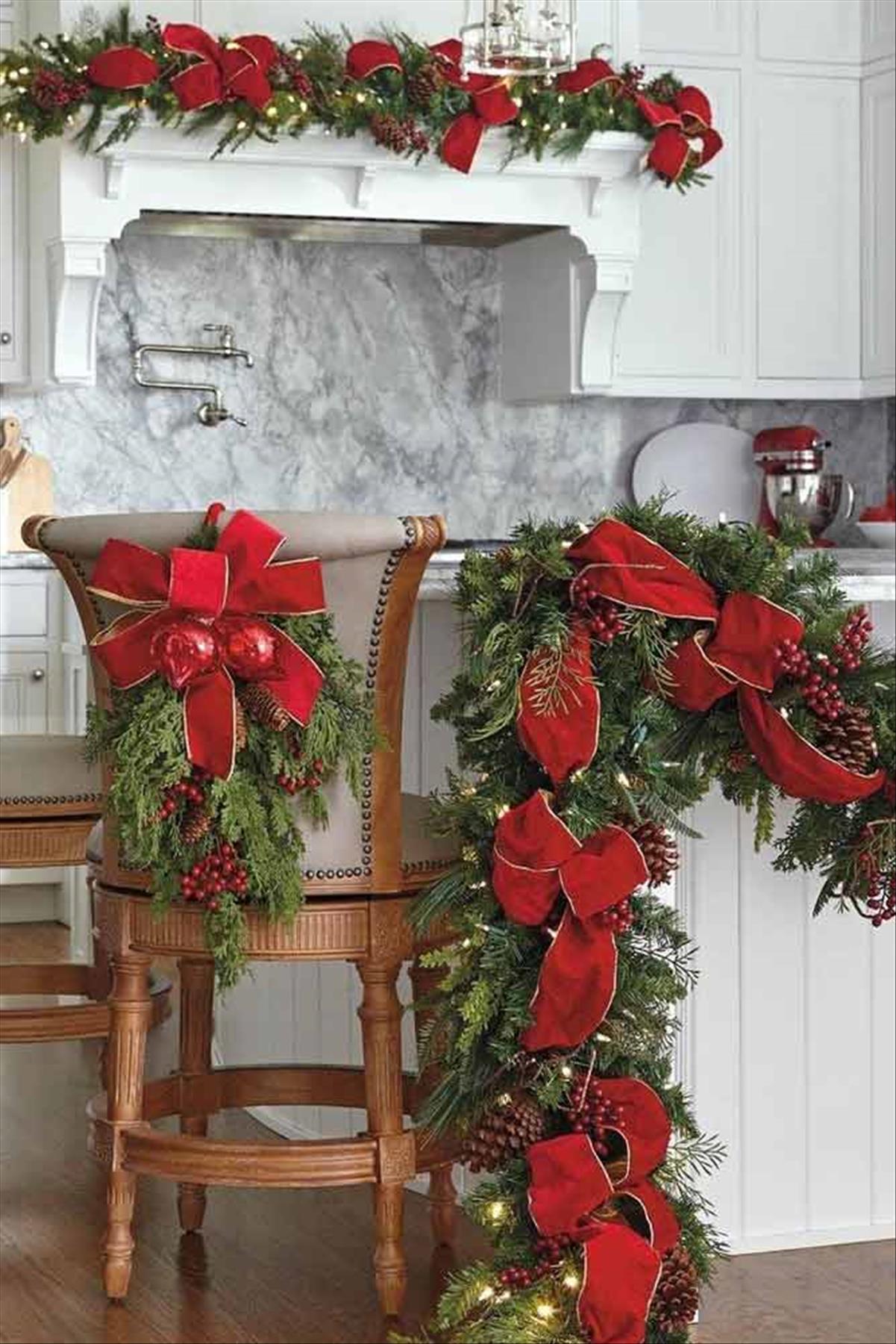 Spectacular Christmas garlands decor ideas