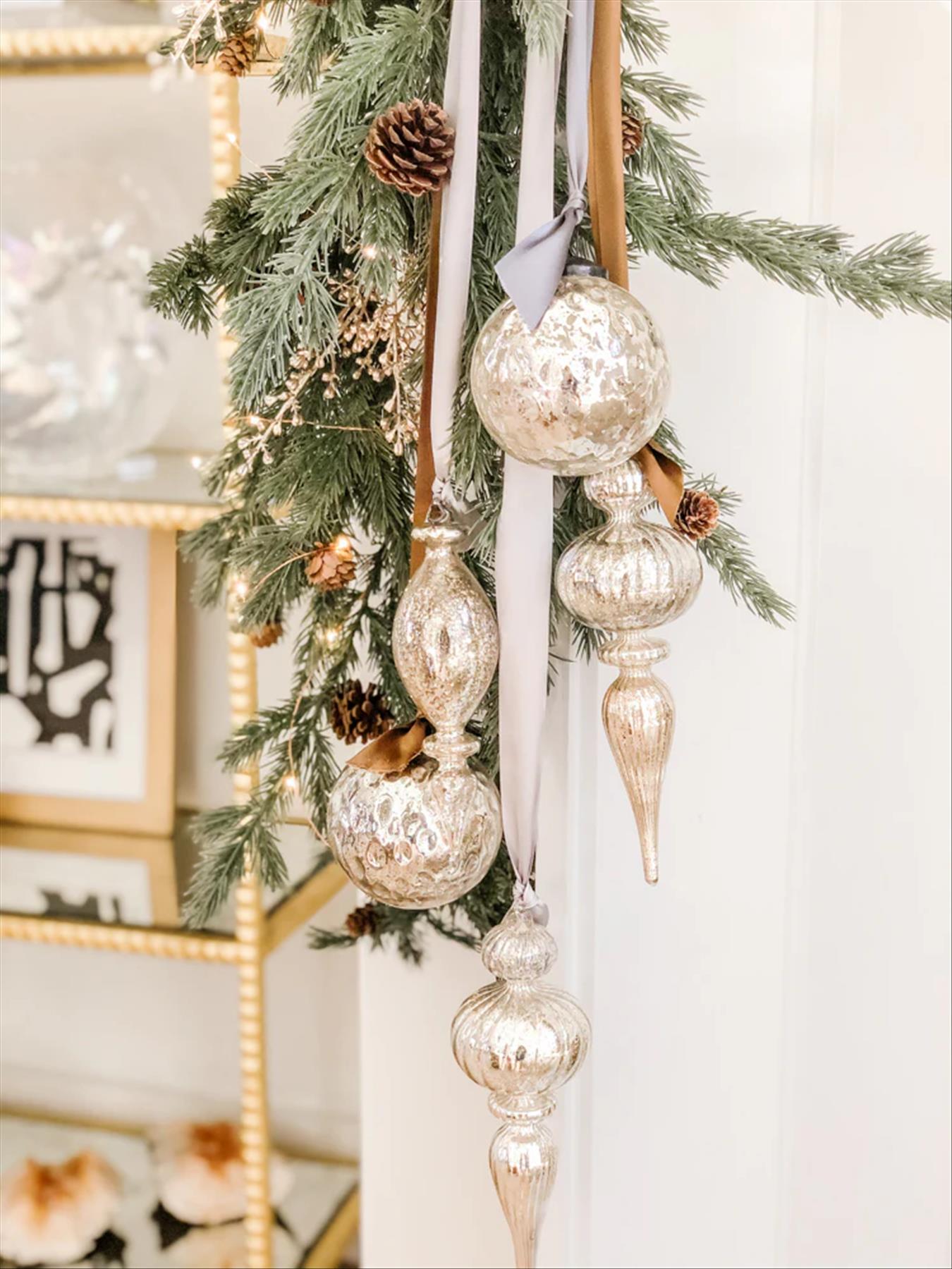 Spectacular Christmas garlands decor ideas