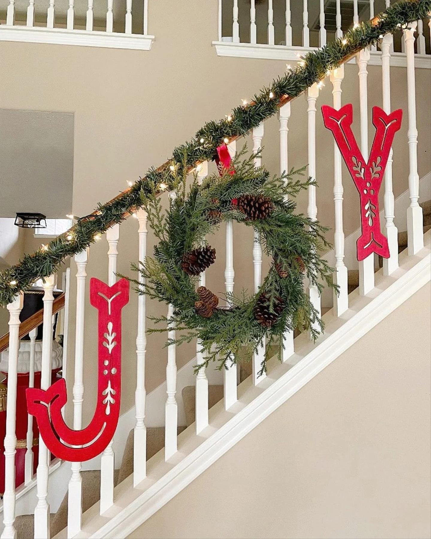 Spectacular Christmas garlands decor ideas