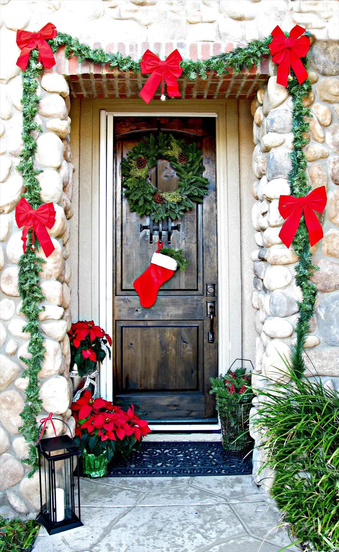 Spectacular Christmas garlands decor ideas