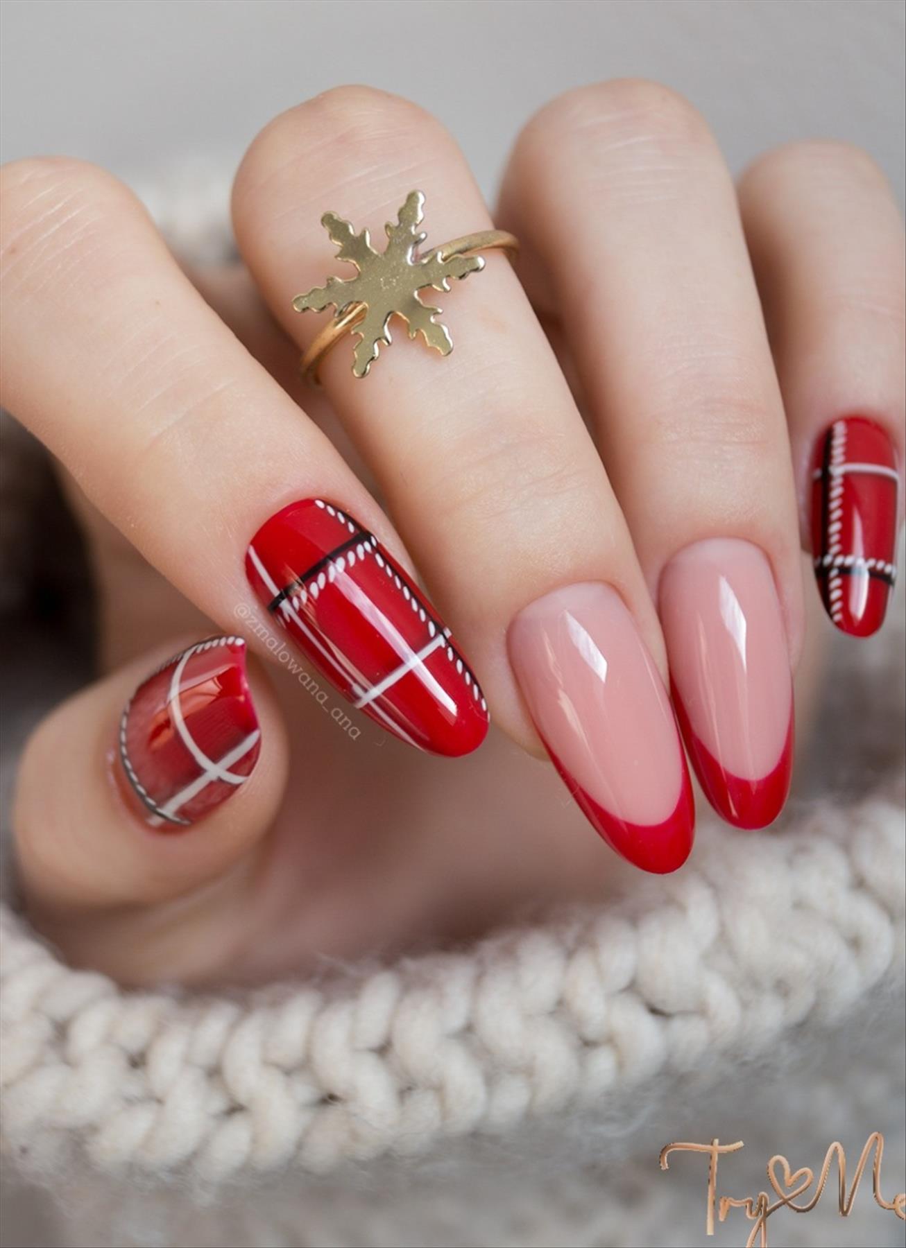 Classic christmas nail inpo 2023 to try 