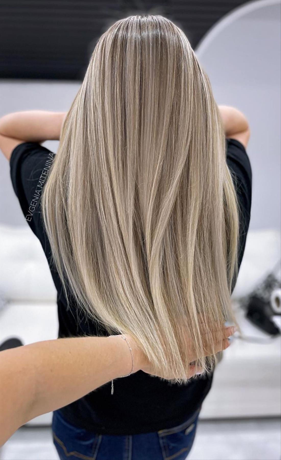 layered hairstyles for straight medium length hair