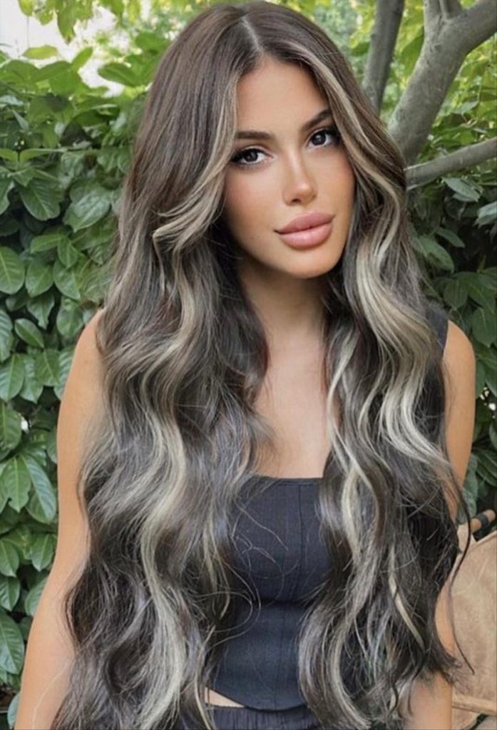 28 Hottest trendy hair color ideas for brunettes in 2023 - Mycozylive.com