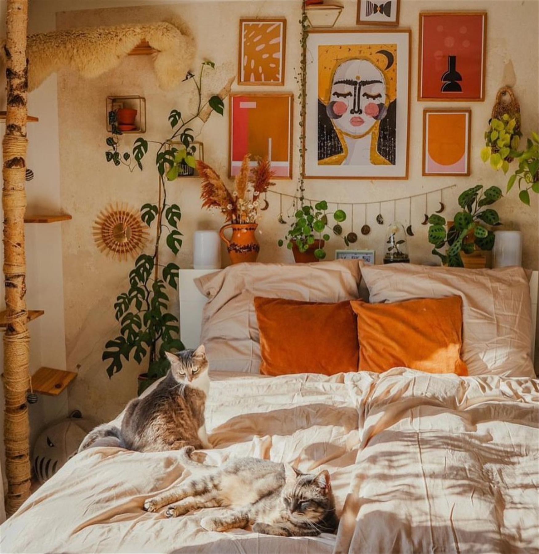 Chic Bohemian Bedroom Ideas for Small Rooms Teenage Girls will love