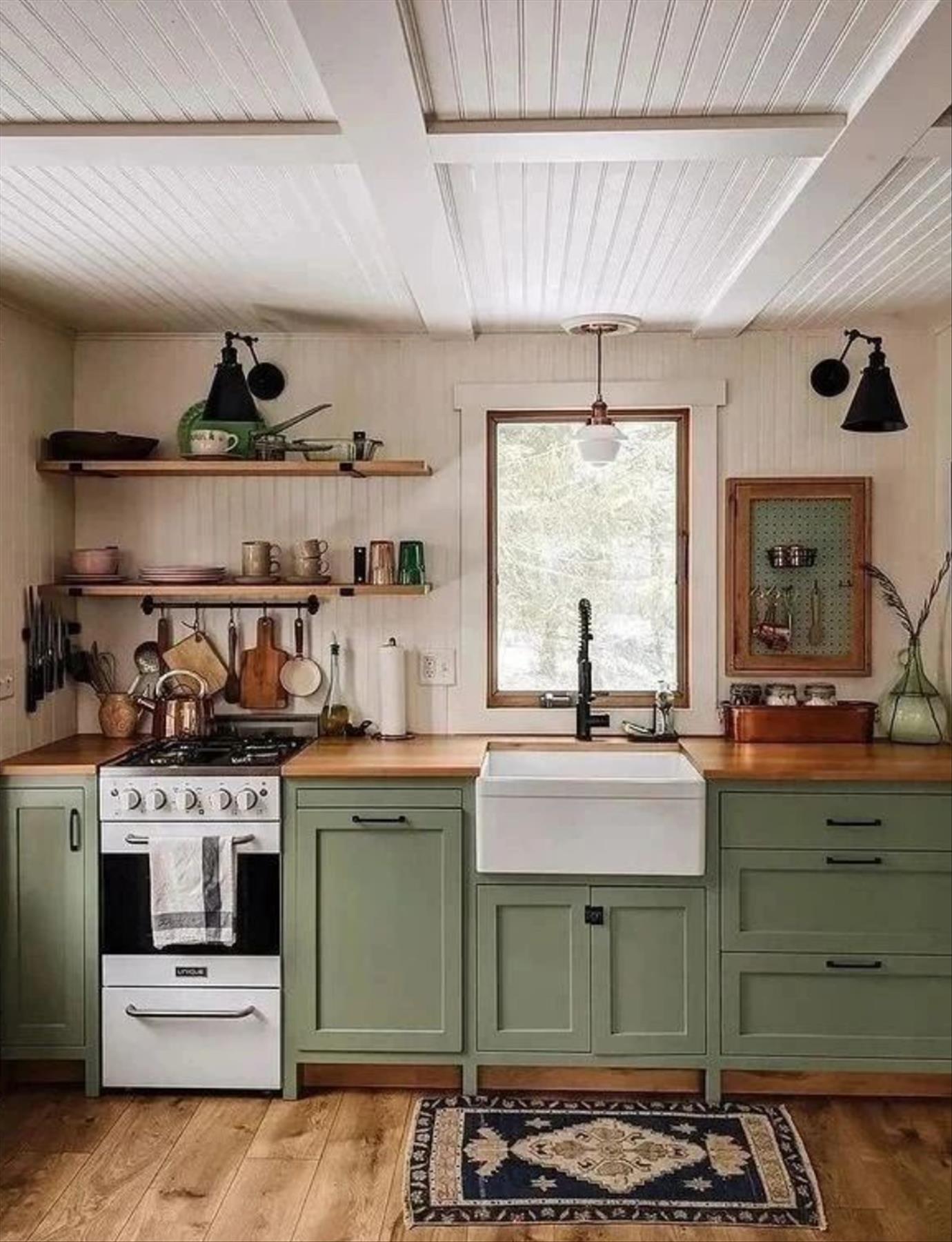 Inspiring spring kitchen decor ideas  easily for your home