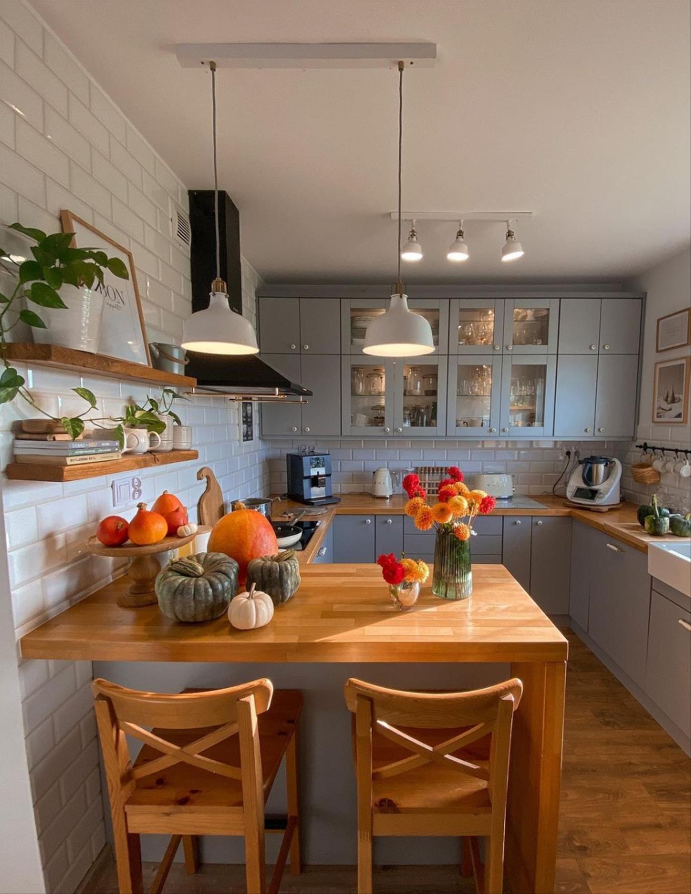 Inspiring spring kitchen decor ideas  easily for your home