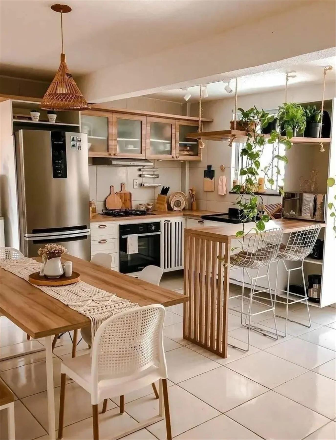 Inspiring spring kitchen decor ideas  easily for your home