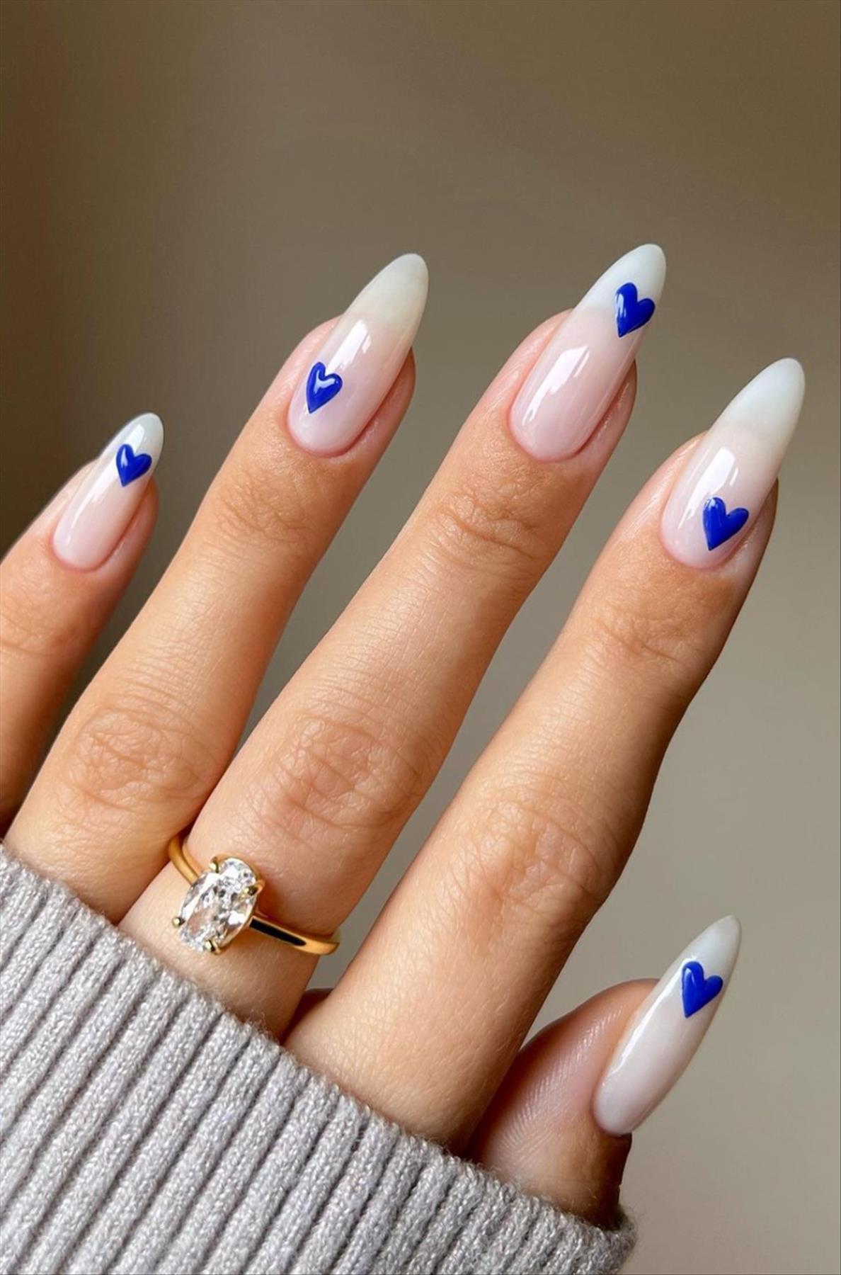 Top 31 heart nails for Valentine's Day nail designs 2023 inspiration