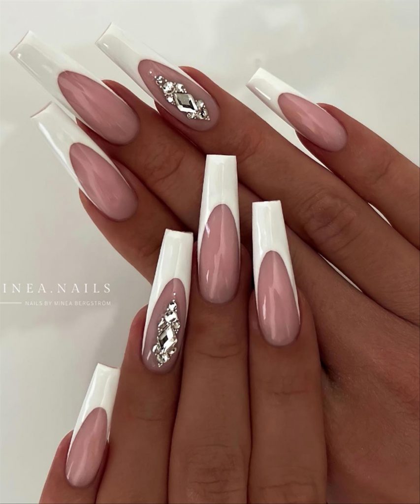 French Tip Coffin Nails: The Perfect Summer Look for 2023