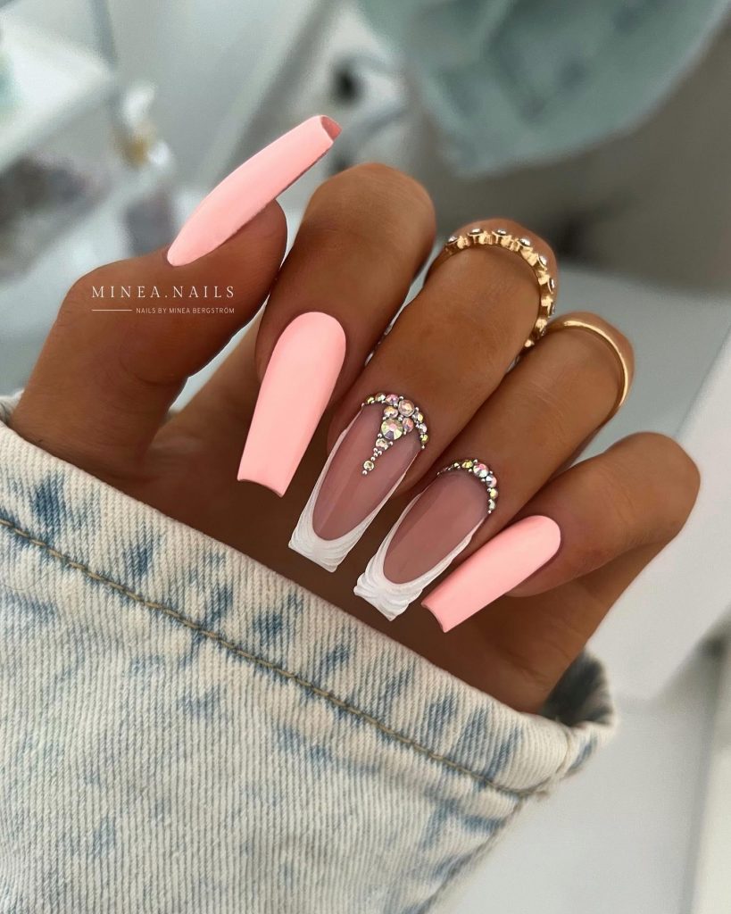 French Tip Coffin Nails: The Perfect Summer Look for 2023