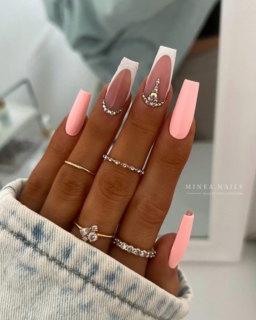 French Tip Coffin Nails: The Perfect Summer Look for 2023