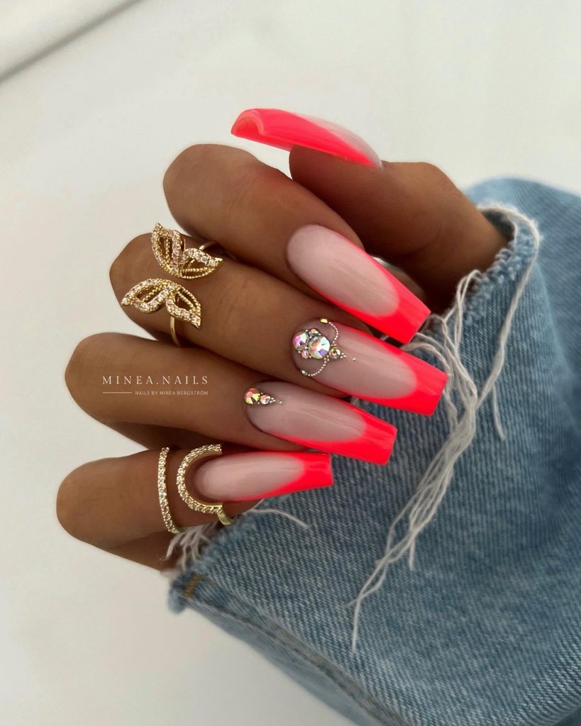 French Tip Coffin Nails: The Perfect Summer Look for 2023