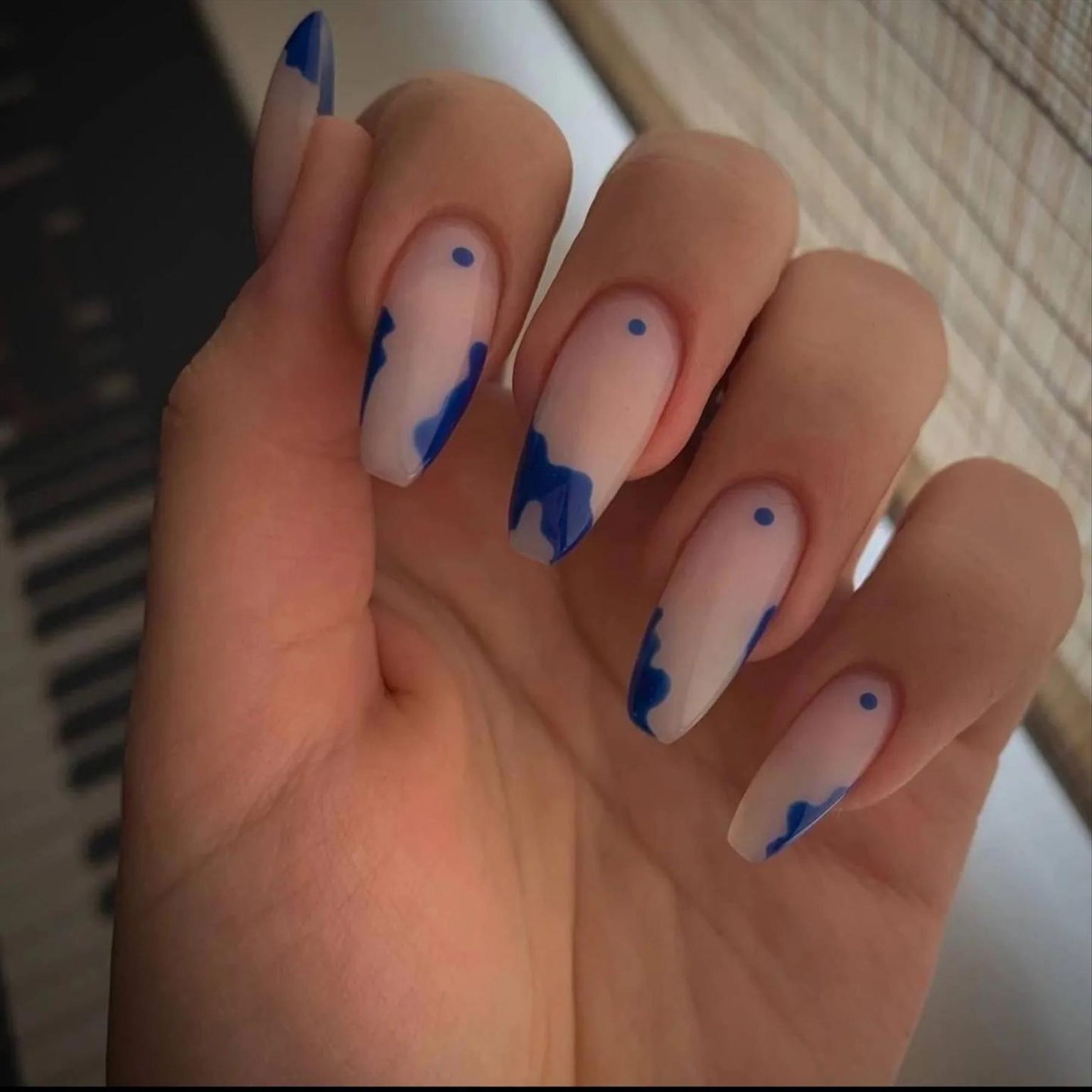 42 Classic Summer coffin nails acrylic prefect to wear